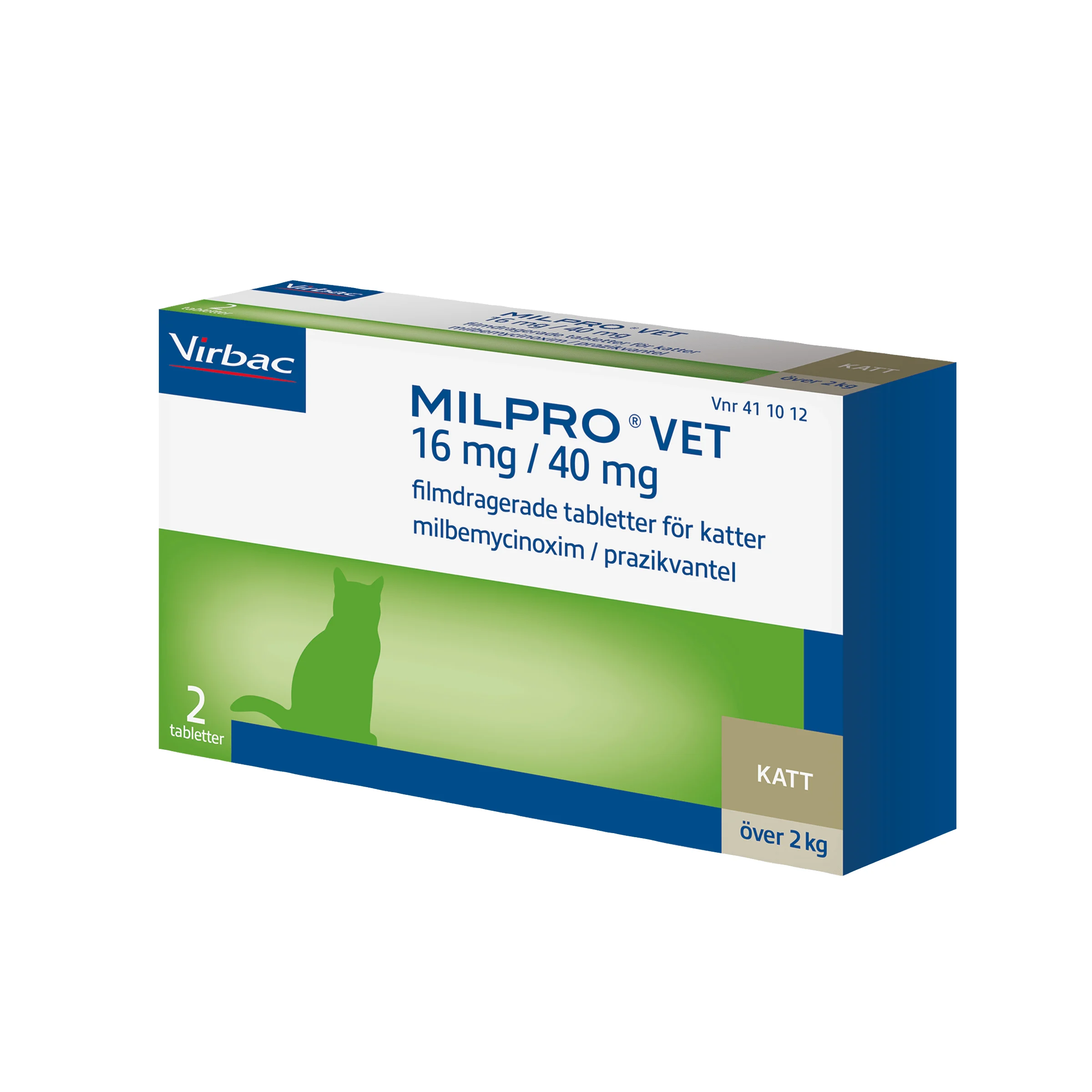 Milpro vet tabletter för katter (>2 kg) 2 tabletter från Milpro Vet – köp hos Apotek Hjärtat