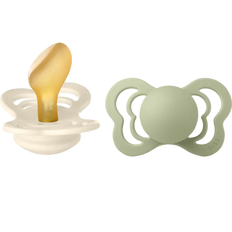 BIBS Couture Latex Ivory/Sage 2-pack Size 2 från BIBS – köp hos Apotek Hjärtat