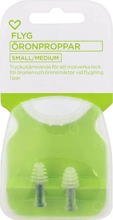 Hjärtats flygpropp small/medium 1 par från Hjärtats – köp hos Apotek Hjärtat