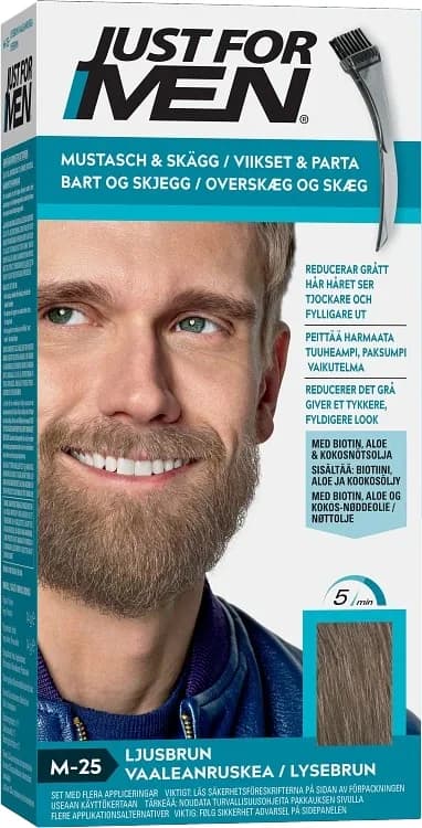 Just For Men Mustache & Beard Skäggfärg Light Brown från Just For Men – köp hos Apotek Hjärtat