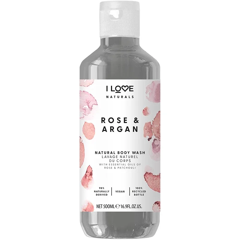 I LOVE Naturals Body Wash Rose & Argan 500 ml från I Love – köp hos Apotek Hjärtat