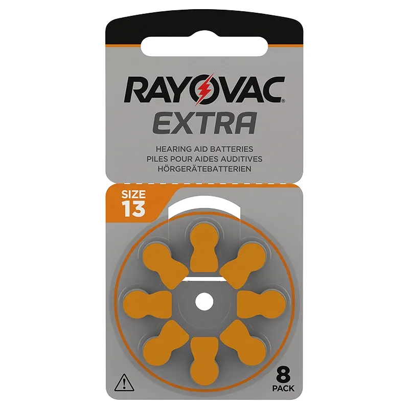 Rayovac Extra Hörapparatsbatterier 13 Orange 8st från Rayovac – köp hos Apotek Hjärtat