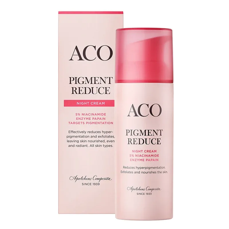 ACO Face Pigment Reduce Night Cream 50 ml – från ACO – 235 kr – hos Apotek Hjärtat