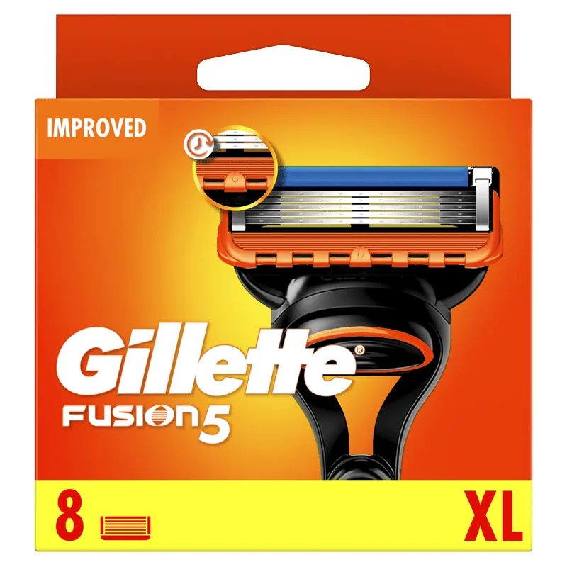 Gillette Fusion5 Rakblad För Män 8 Rakblad från Gillette – köp hos Apotek Hjärtat