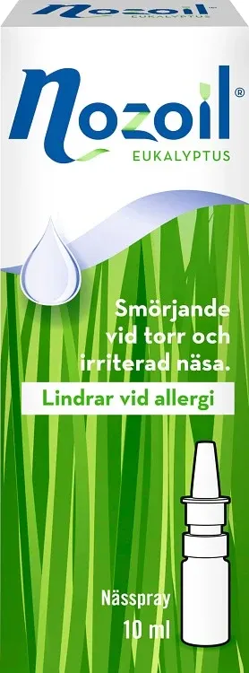 Nozoil eukalyptus nässpray 10 ml från Nozoil – köp hos Apotek Hjärtat