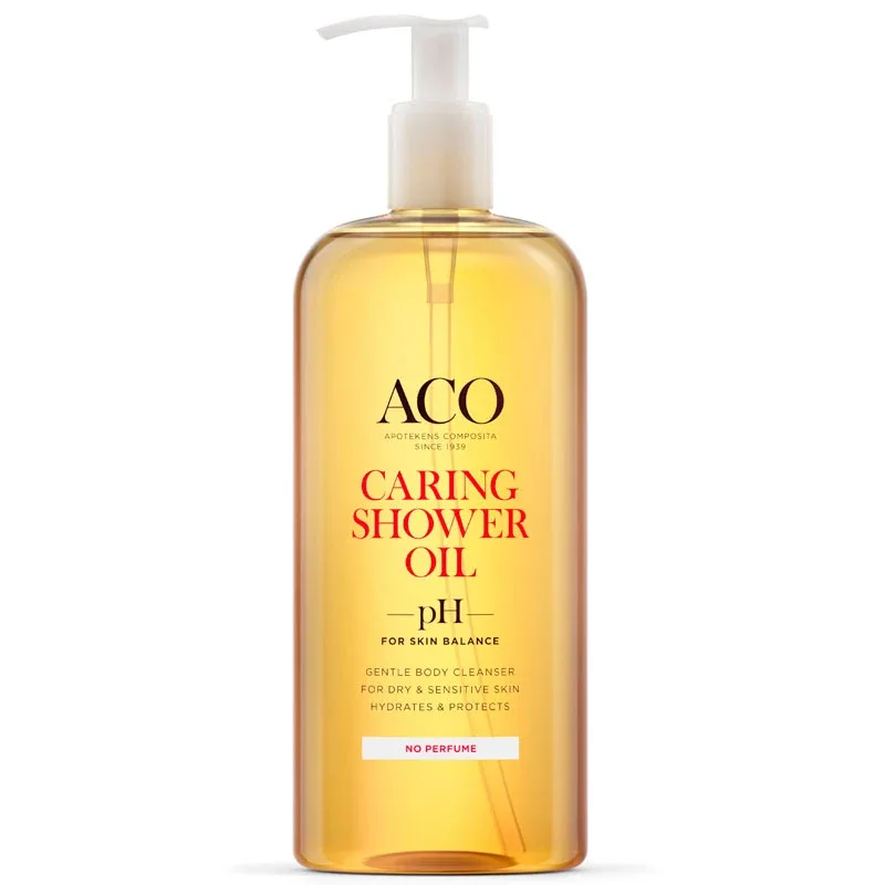 ACO Caring Shower Oil oparfymerad 400 ml från ACO – köp hos Apotek Hjärtat
