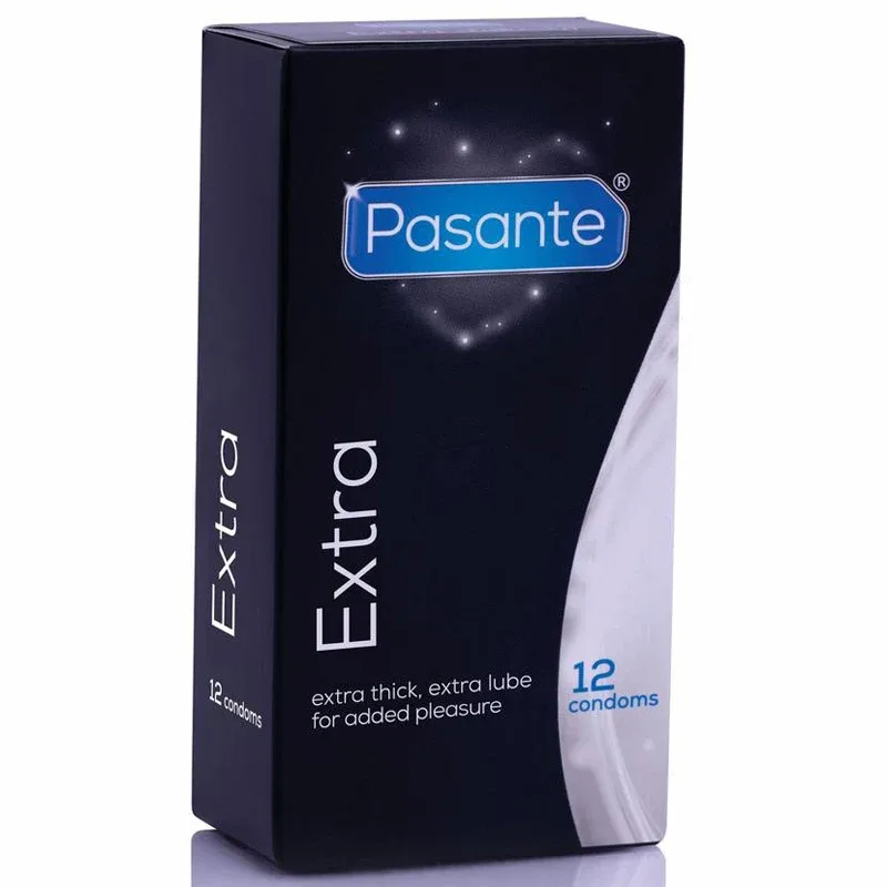 Pasante Extra Kondomer 12-pack från Pasante – köp hos Apotek Hjärtat