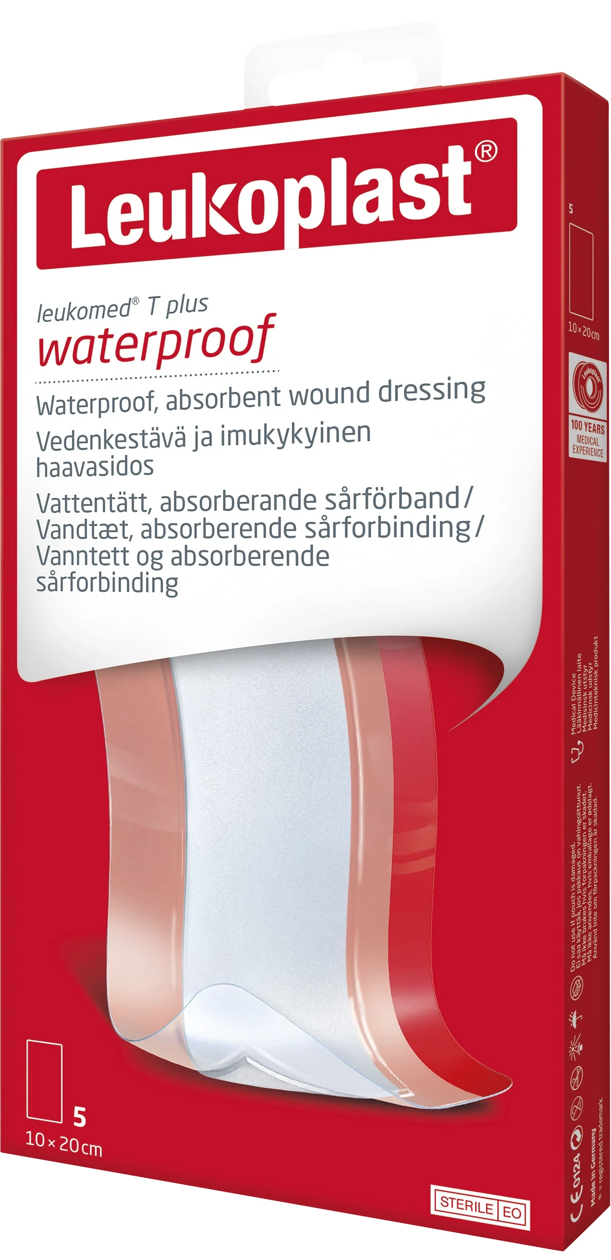 Leukoplast Leukomed T Plus 10cm x 20cm 5st från Leukoplast – köp hos Apotek Hjärtat