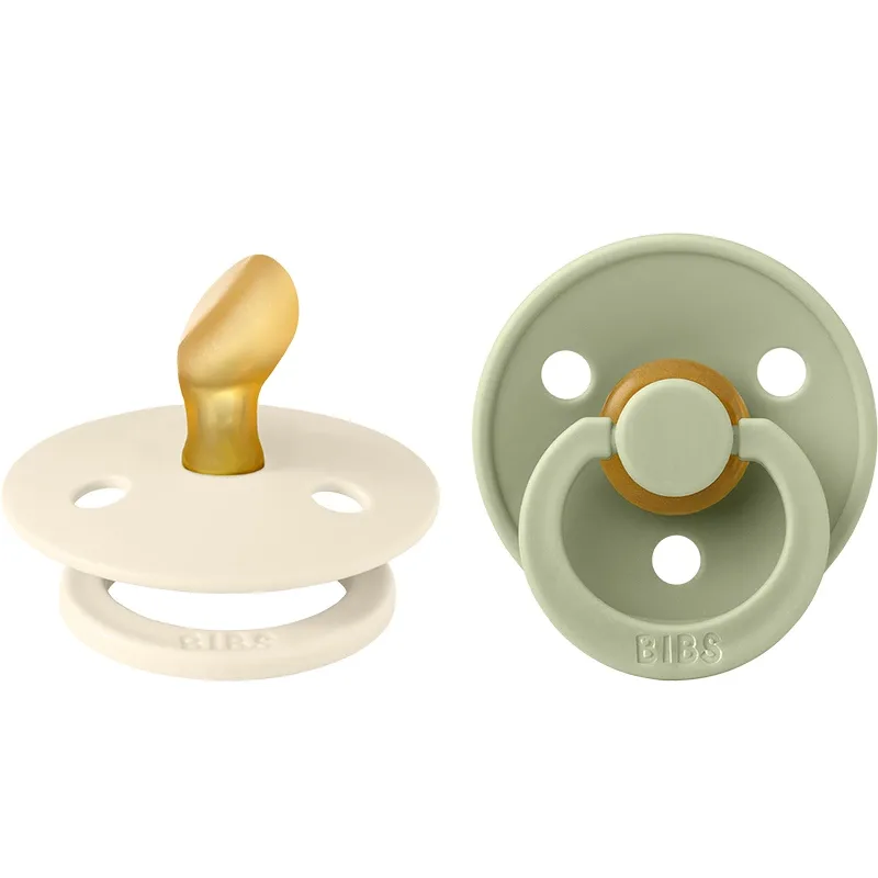 BIBS Colour Latex Anatomical Ivory/Sage 2-pack Size 1 från BIBS – köp hos Apotek Hjärtat