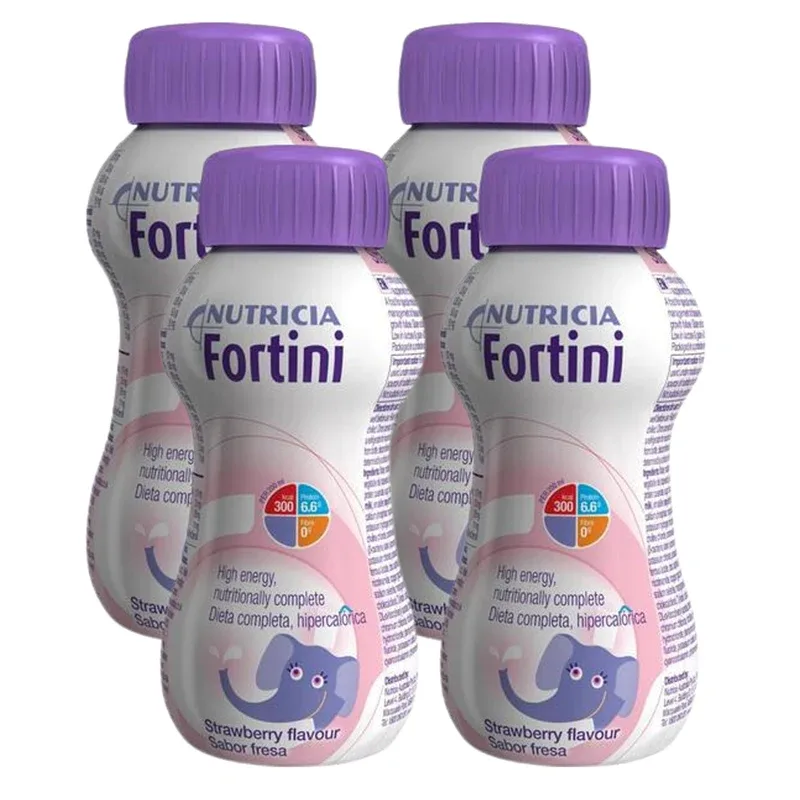 Fortini Jordgubb 4 x 200 ml från Fortini – köp hos Apotek Hjärtat