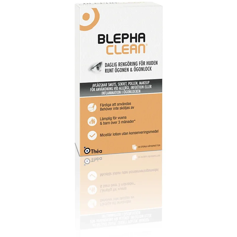 Blephaclean 20 st från Blepha – köp hos Apotek Hjärtat