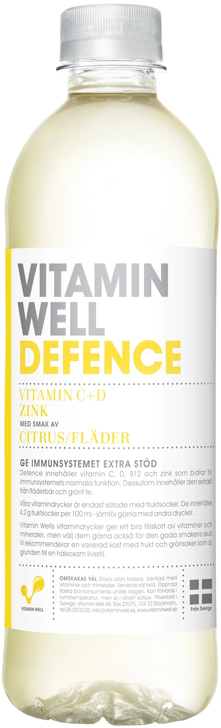 Vitamin Well Defence 50 cl från Vitamin Well – köp hos Apotek Hjärtat