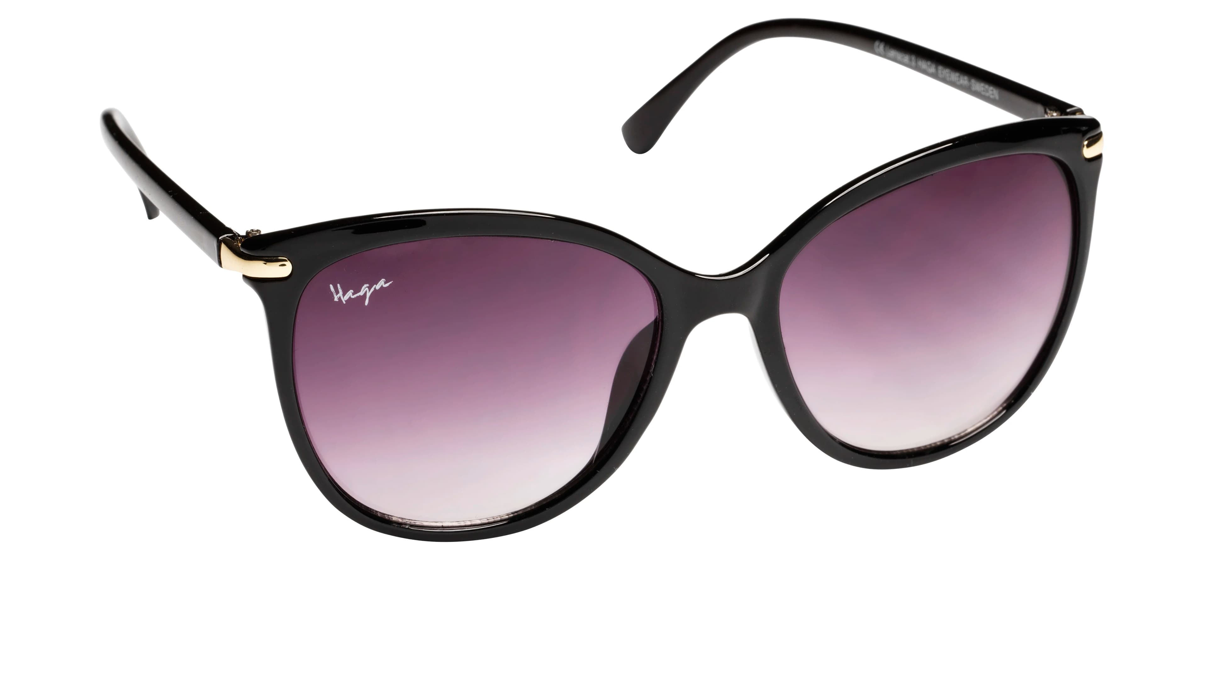 Haga Eyewear Solglas Athens Black Grad Purple Lens 1par från Haga Optik – köp hos Apotek Hjärtat