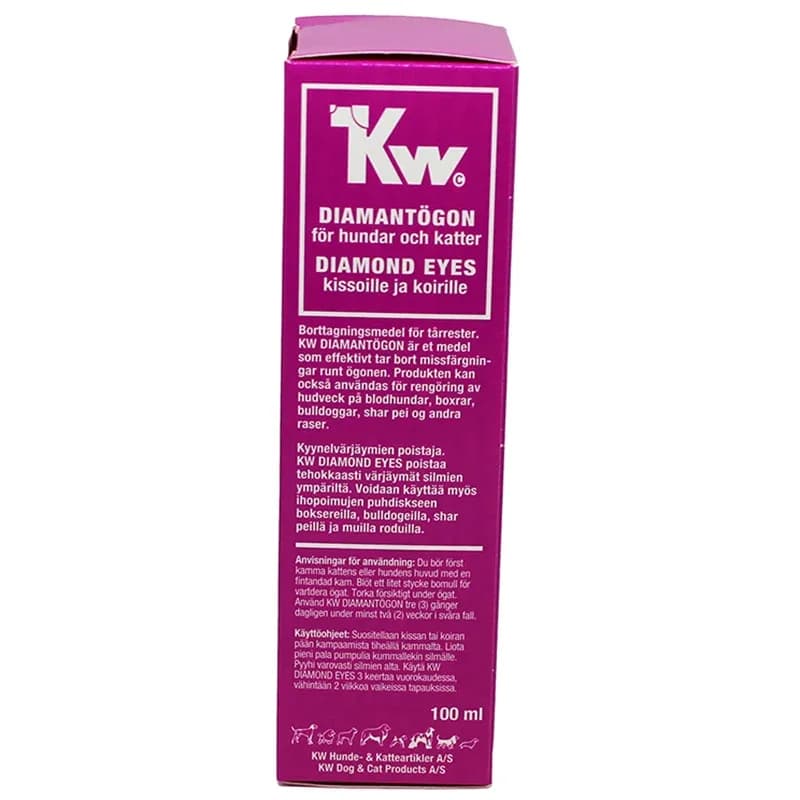 Kw Diamantögon Pälsrengöring 100 ml från Kw – köp hos Apotek Hjärtat
