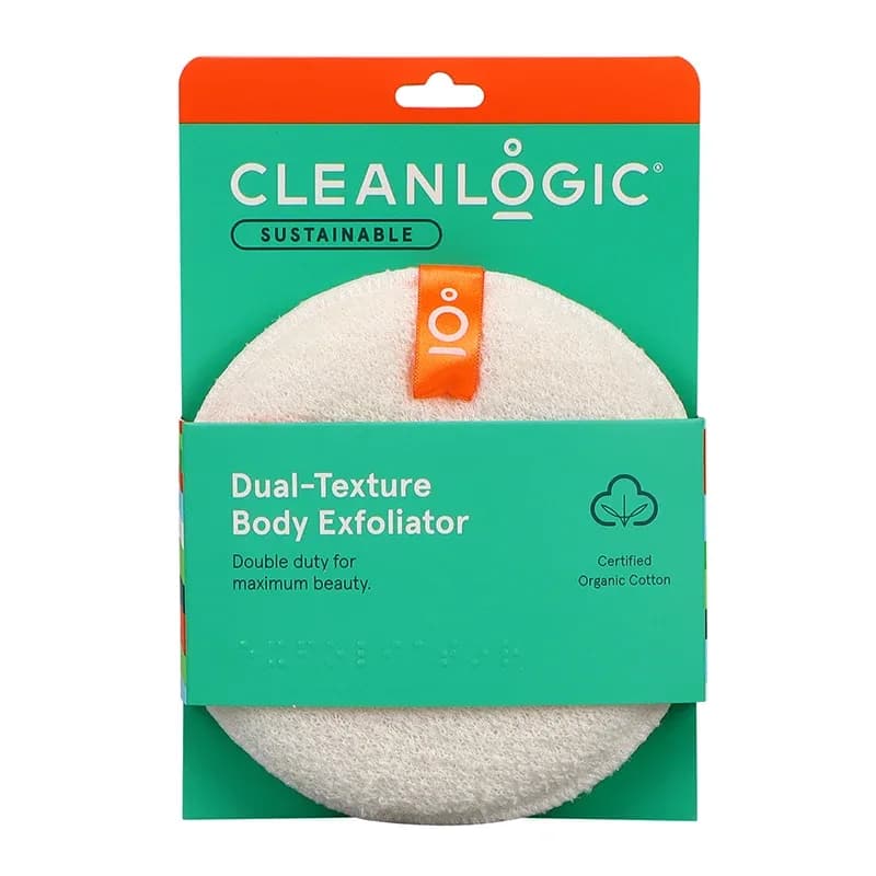 Clean Logic Sustainable Dual-Texture Body Scrubber från Clean Logic – köp hos Apotek Hjärtat