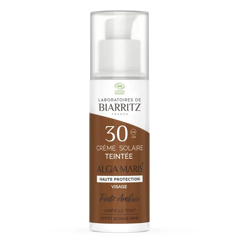 Laboratoires de Biarritz Tinted Sunscreen SPF 30, 50 ml Amber från Laboratoires de Biarritz – köp hos Apotek Hjärtat
