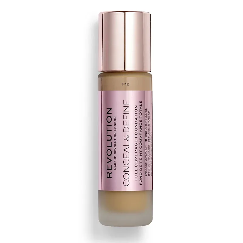 Revolution Beauty London Conceal & Define Foundation 23 ml F12 från Revolution Beauty London – köp hos Apotek Hjärtat