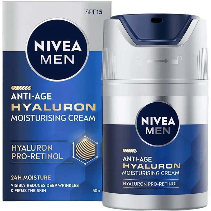 Nivea Men Anti Age Hyaluron Face Cream 50 ml från Nivea – köp hos Apotek Hjärtat
