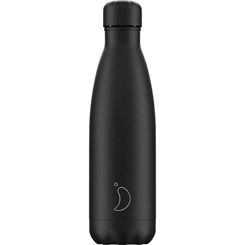 Chilly's Bottle Monochrome All Black 500 ml från Chillys – köp hos Apotek Hjärtat