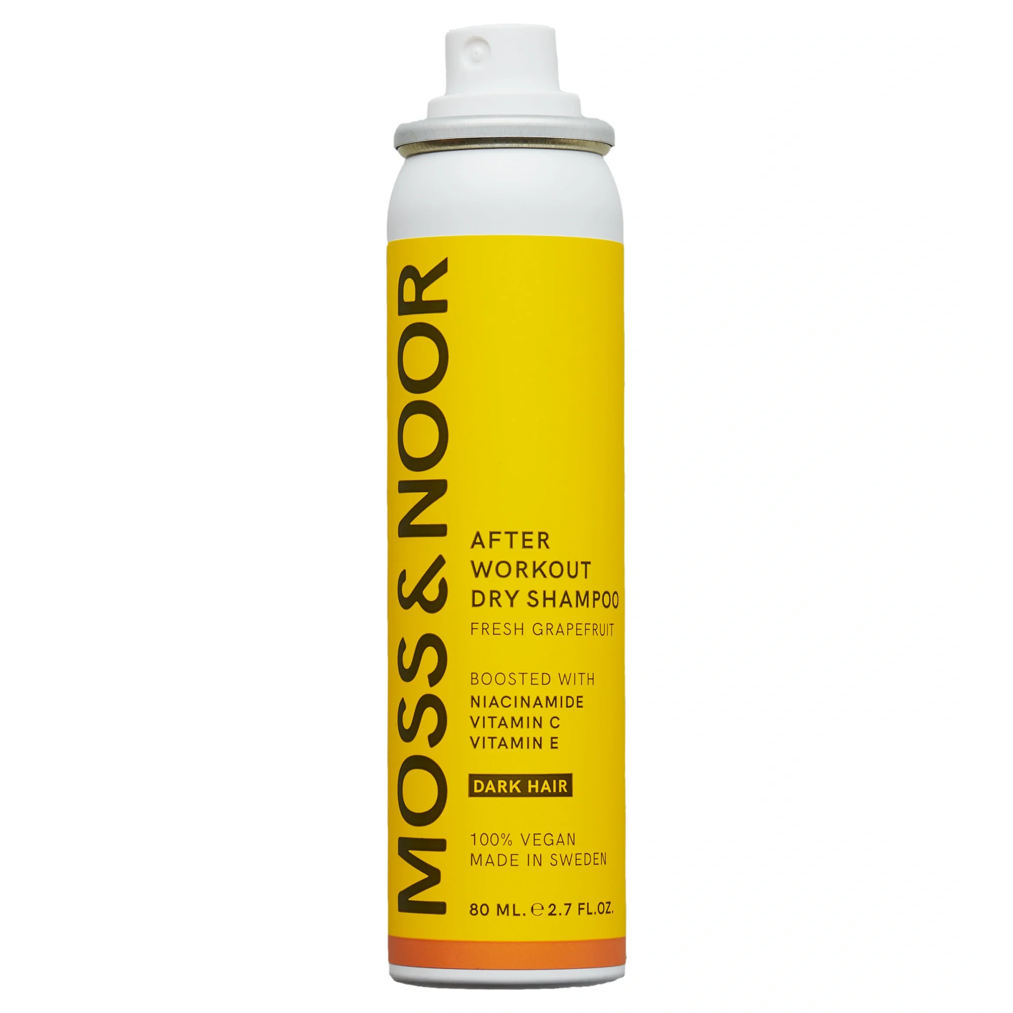 Moss & Noor After Workout Dry Shampoo Dark Hair Fresh Grapefruit 80 ml från Moss & Noor – köp hos Apotek Hjärtat