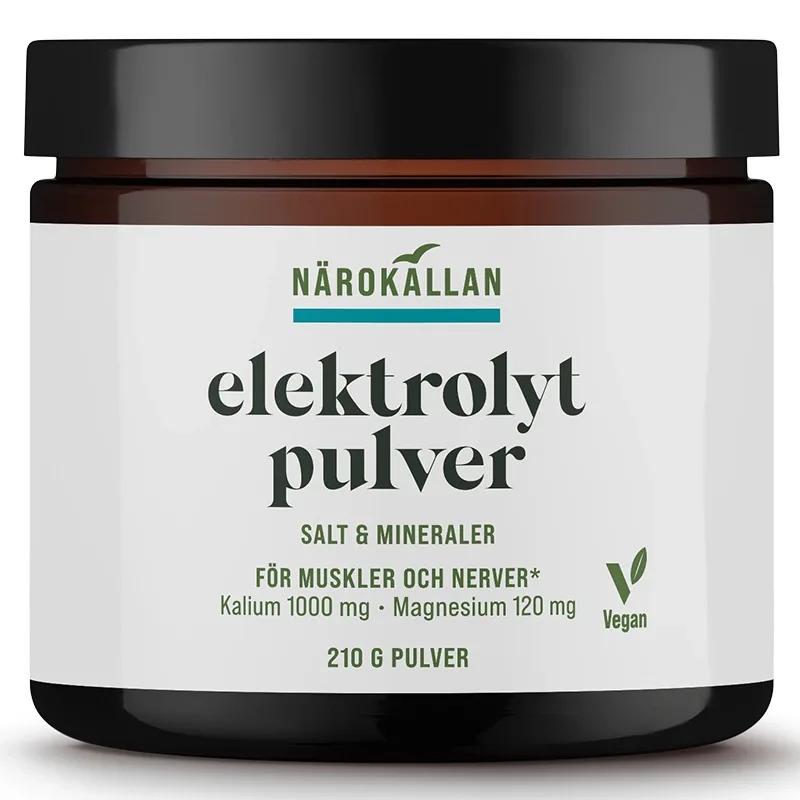 Närokällan Elektrolytpulver Citron 210 g från Närokällan – köp hos Apotek Hjärtat