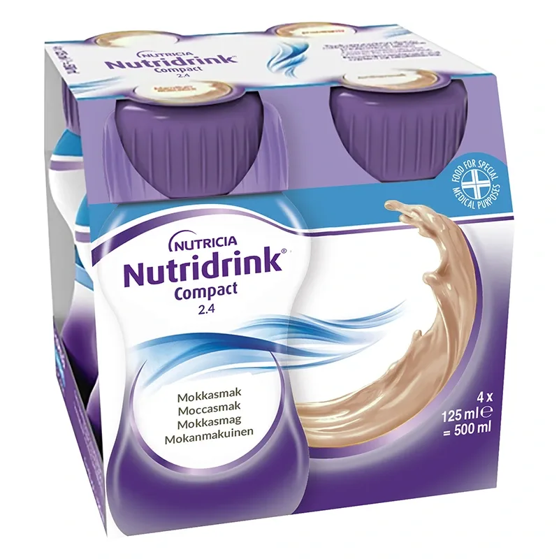 Nutridrink Compact Mocca 4x125 ml från Nutridrink – köp hos Apotek Hjärtat