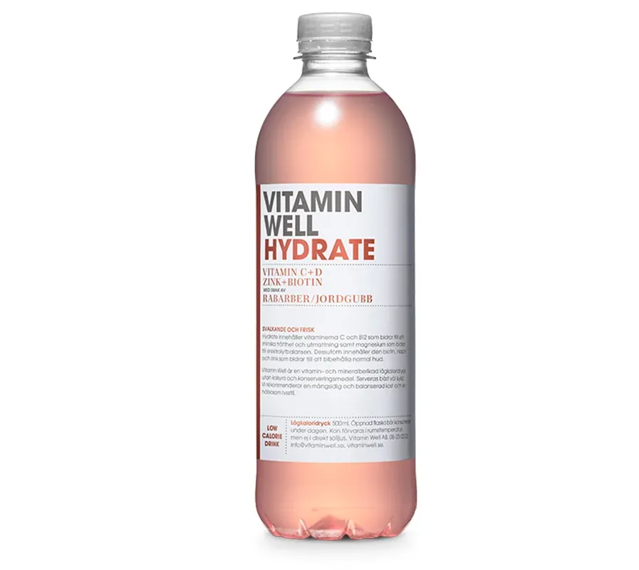 Vitamin Well Hydrate 50 cl från Vitamin Well – köp hos Apotek Hjärtat