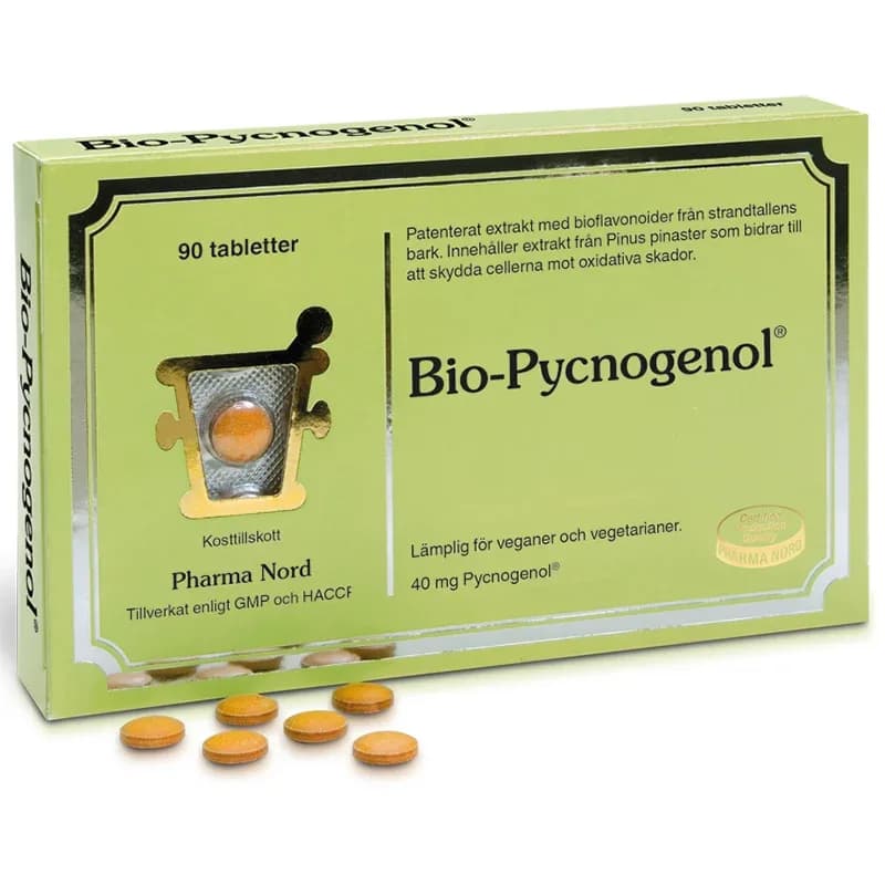 Pharma Nord Bio-Pycnogenol 90 st från Pharma Nord - köp hos Apotek Hjärtat