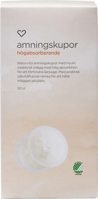 Hjärtats Amningskupor 50 st från Hjärtats – köp hos Apotek Hjärtat
