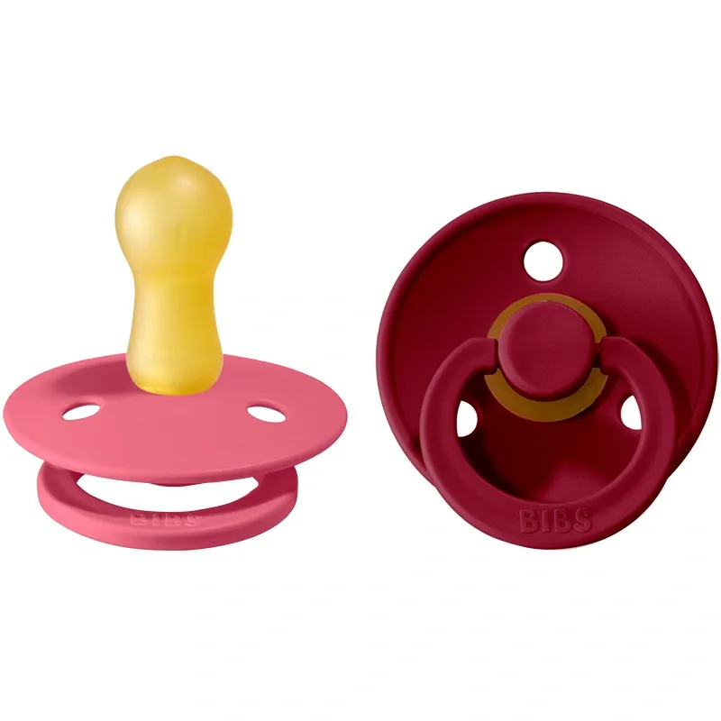 BIBS Napp Coral / Ruby 6-18 månader 2-pack från BIBS – köp hos Apotek Hjärtat