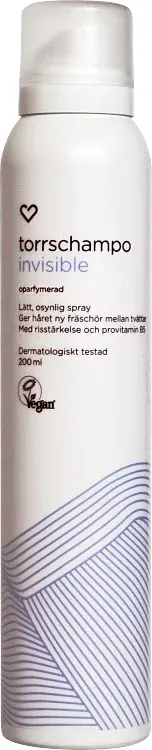 Hjärtats Torrschampo Invisible 200 ml från Hjärtats – köp hos Apotek Hjärtat