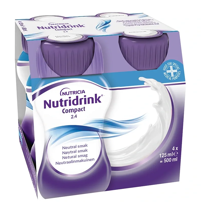 Nutridrink Compact Neutral 4x125 ml från Nutridrink – köp hos Apotek Hjärtat