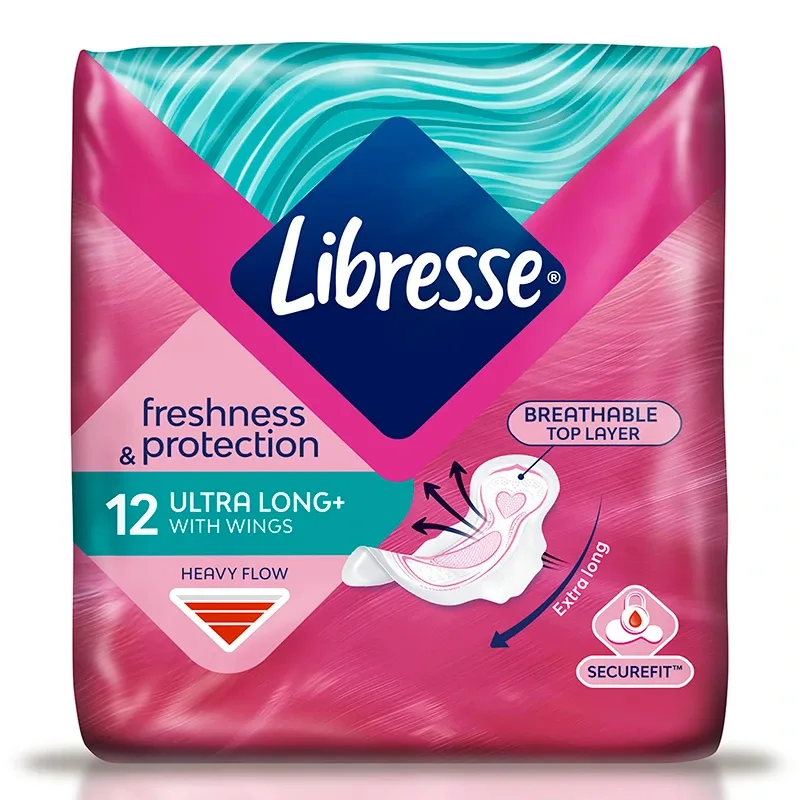 Libresse Ultra Thin Long Wing 12 st från Libresse – köp hos Apotek Hjärtat