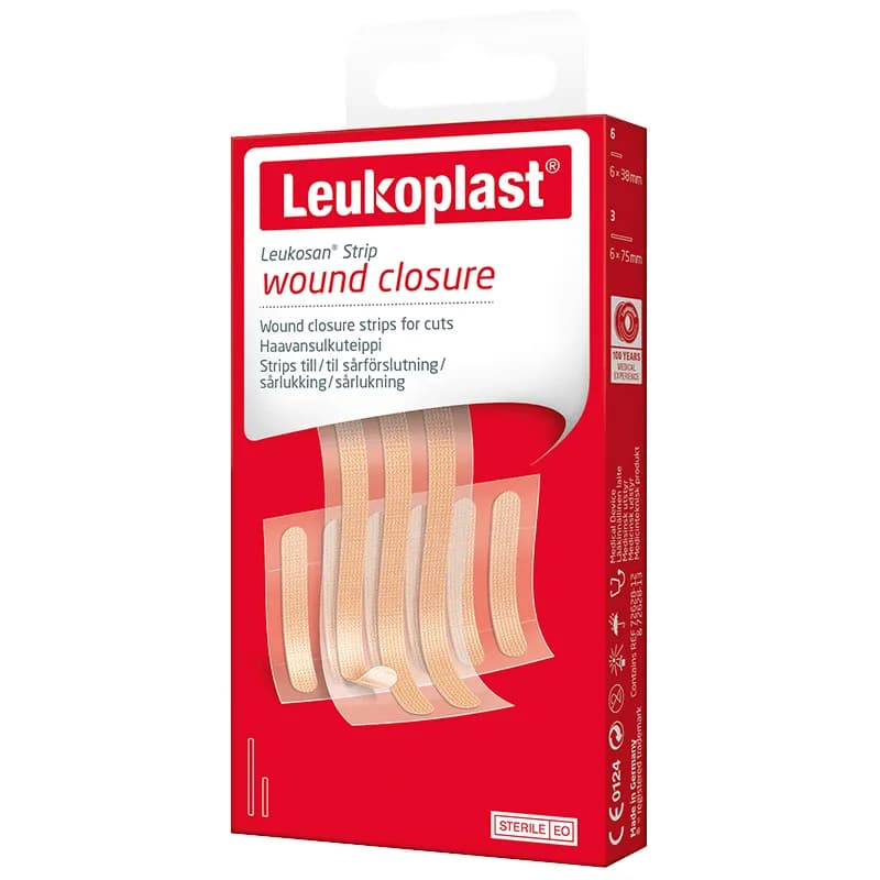 Leukoplast Leukosan Strip 6x38 cm 6 st 6x75 mm 3 st från Leukoplast – köp hos Apotek Hjärtat