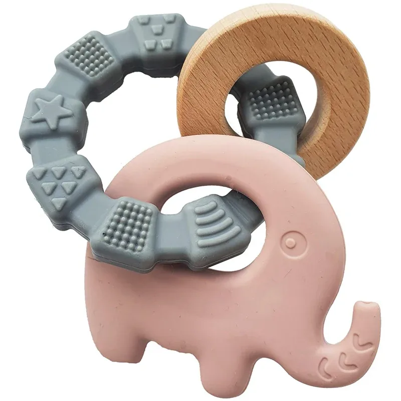 Summerville Organic Bitleksak Elefant Pale Mauve från Summerville Organic – köp hos Apotek Hjärtat