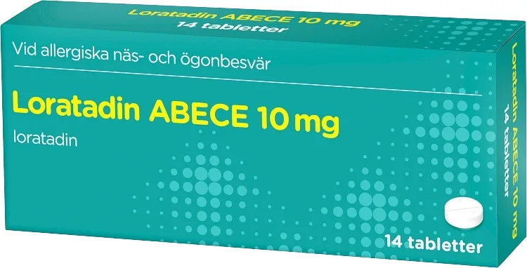 Loratadin ABECE Tablett 10 mg 14 st från ABECE – köp hos Apotek Hjärtat