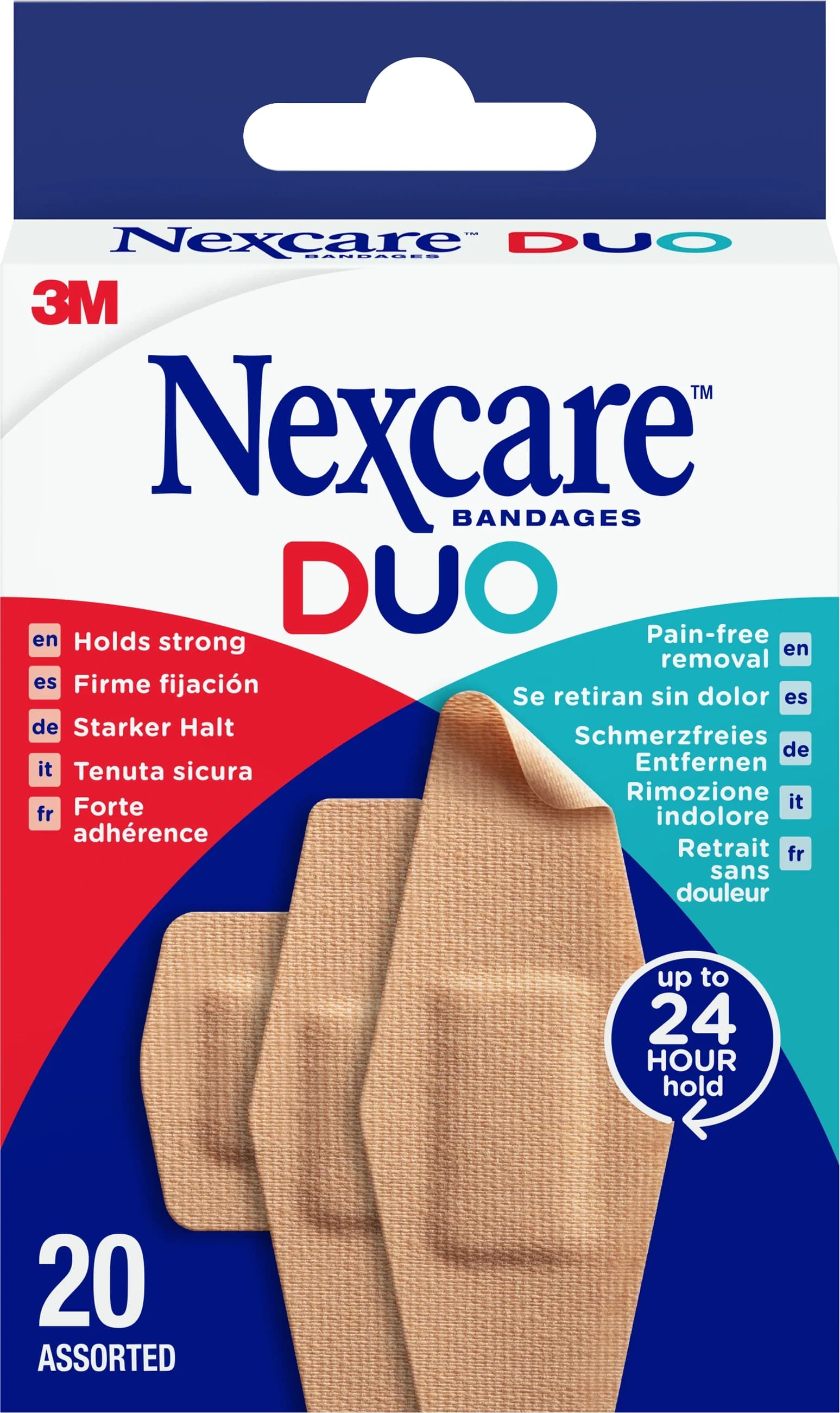 Nexcare DUO Plåster 20 st från Nexcare – köp hos Apotek Hjärtat