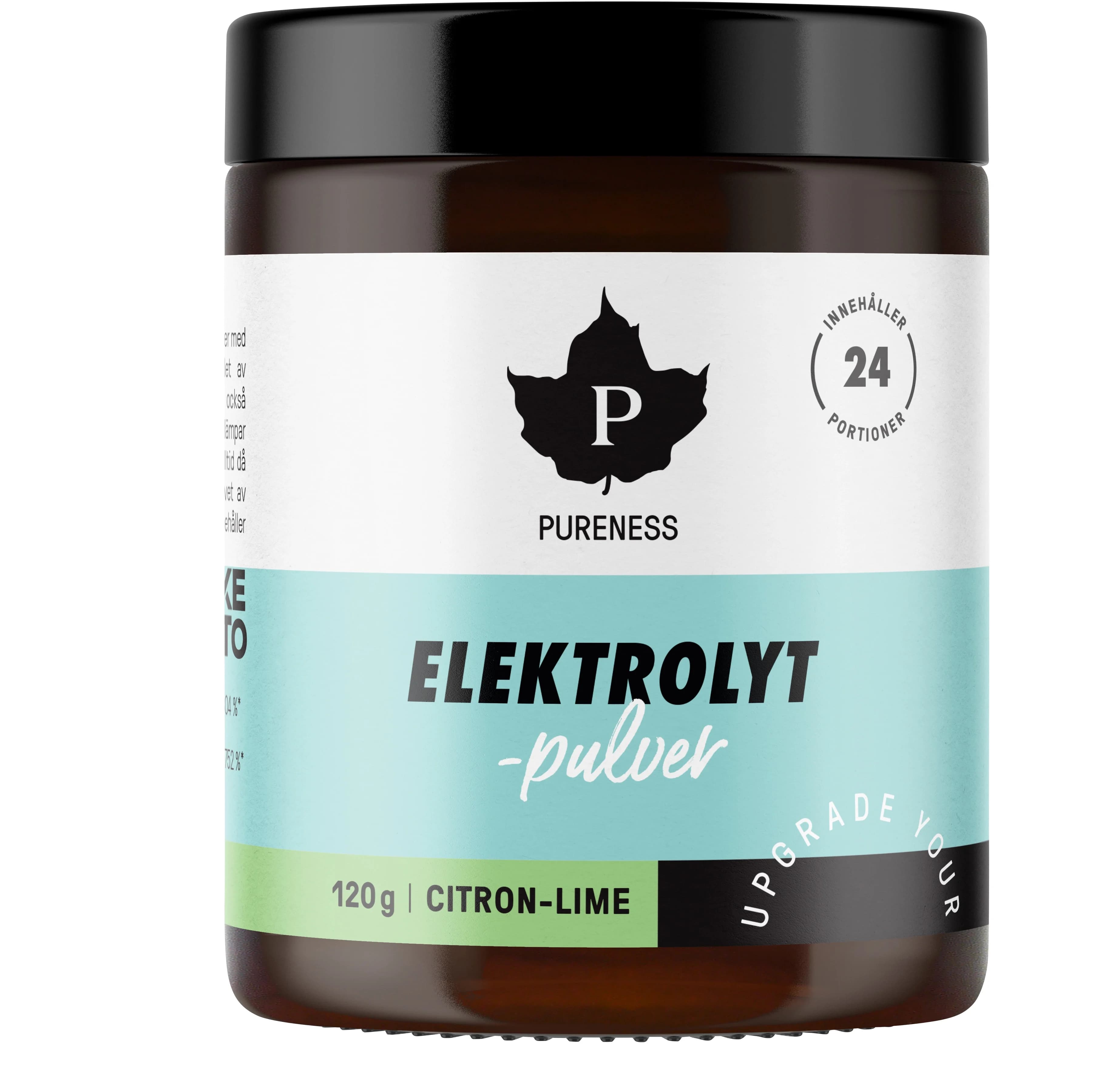 Pureness Elektrolytpulver Citron Lime 120 g från Pureness – köp hos Apotek Hjärtat