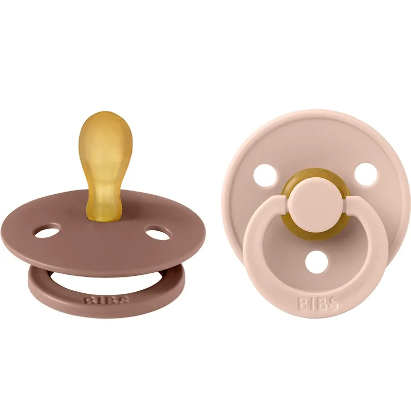 BIBS Colour Latex Symmetrical Blush/Woodchuck 2-pack Size 1 från BIBS – köp hos Apotek Hjärtat