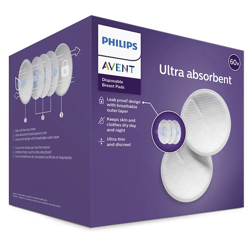 Philips Avent Amningskupor för engångsbruk 60 st från Philips Avent – köp hos Apotek Hjärtat