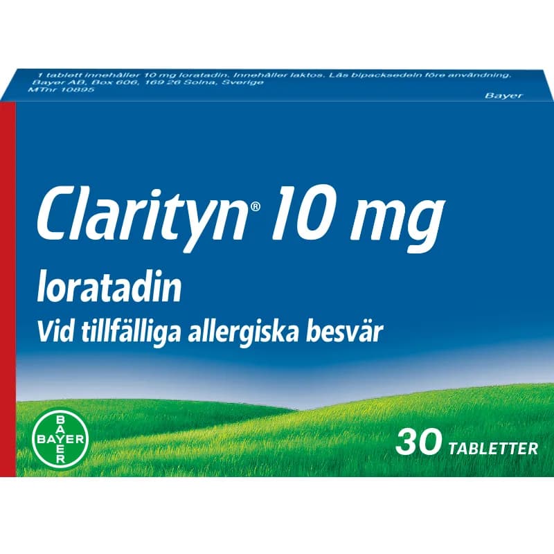 Clarityn tablett 10 mg 30 tabletter från Clarityn – köp hos Apotek Hjärtat