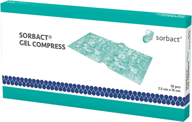 Sorbact Gel Compress 7.5x15 cm från Sorbact – köp hos Apotek Hjärtat