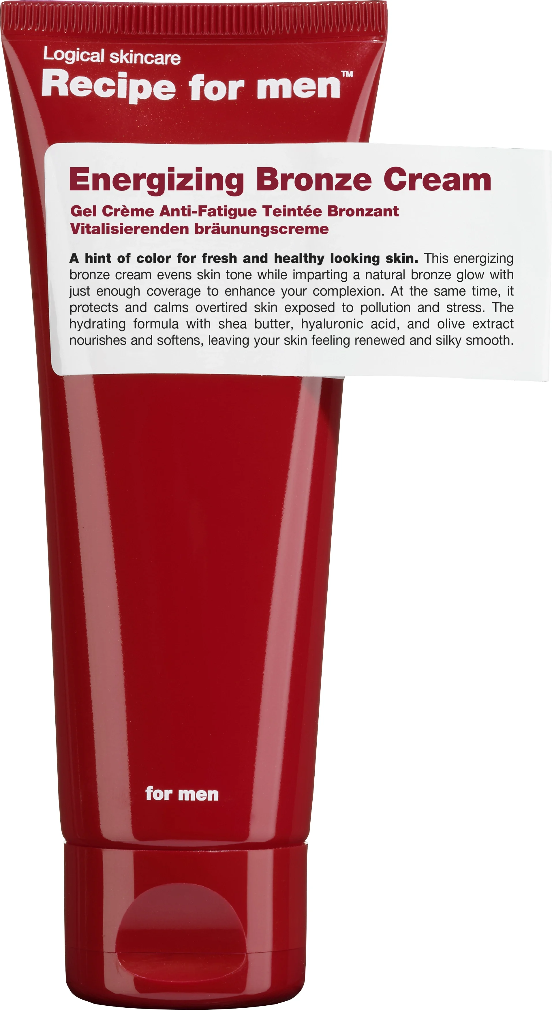 Recipe for Men Enerigizing Bronze Cream 75 ml från Recipe for Men – köp hos Apotek Hjärtat