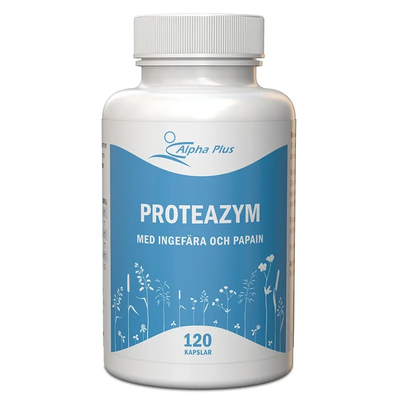 Alpha Plus ProteaZym 120 kapslar – från Alpha Plus – 254 kr – hos Apotek Hjärtat