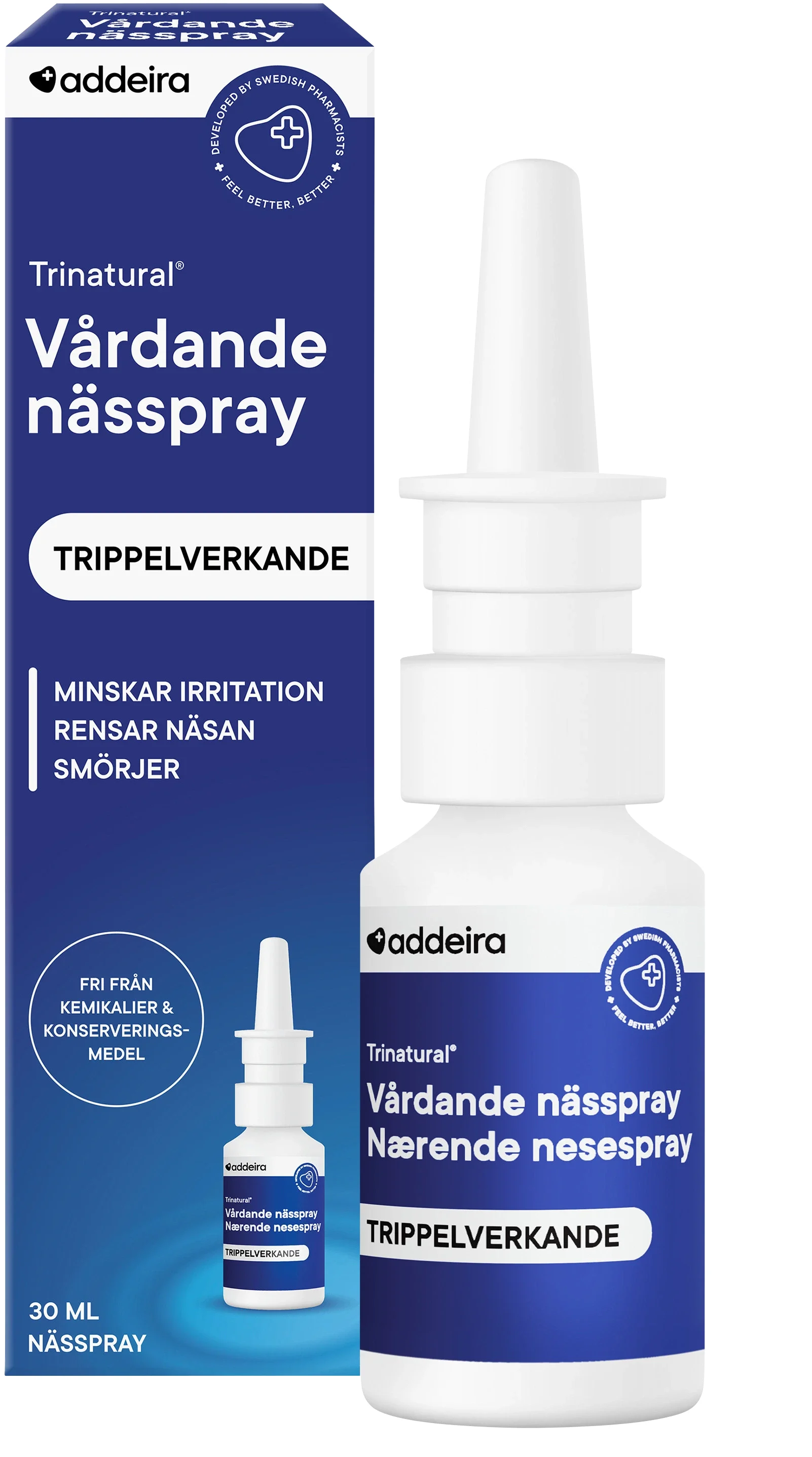 Trinatural Nässpray 30 ml från Addeira – köp hos Apotek Hjärtat