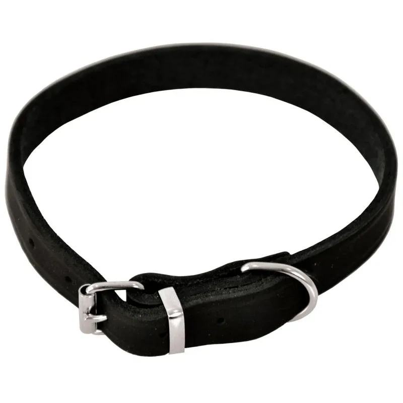 Dogman Halsband Läder Svart 16 mm x 40 cm från Dogman – köp hos Apotek Hjärtat