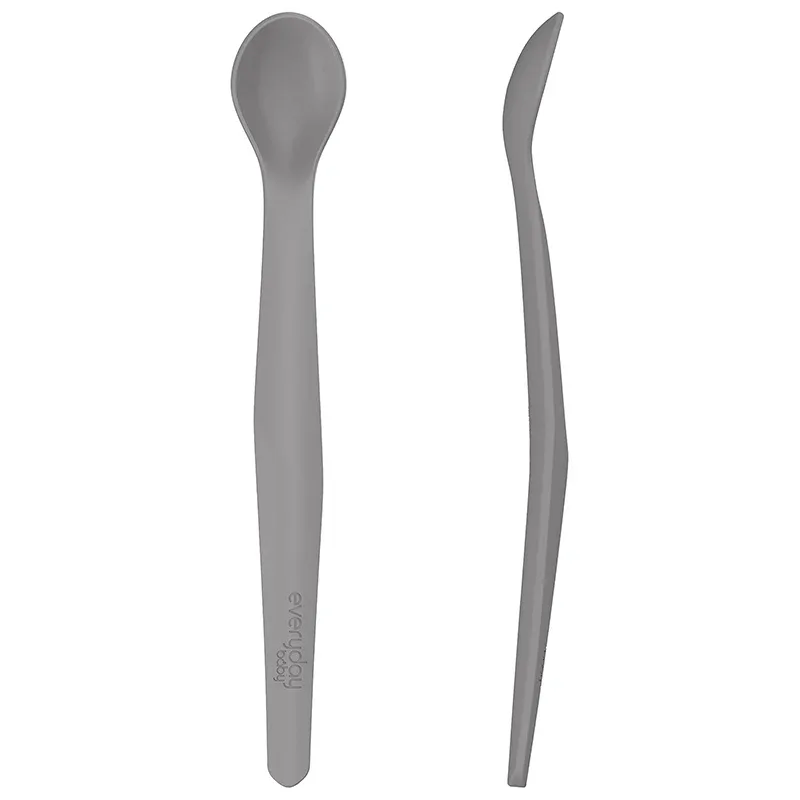 Everyday Baby Sked Silikon med Metallkärna Quiet Grey 2-pack från Everyday Baby – köp hos Apotek Hjärtat