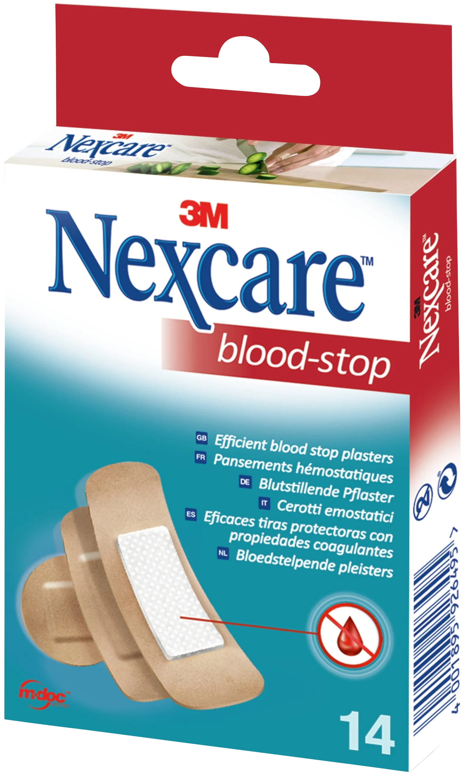 Nexcare Blood-Stop Plåster 14 st från Nexcare – köp hos Apotek Hjärtat