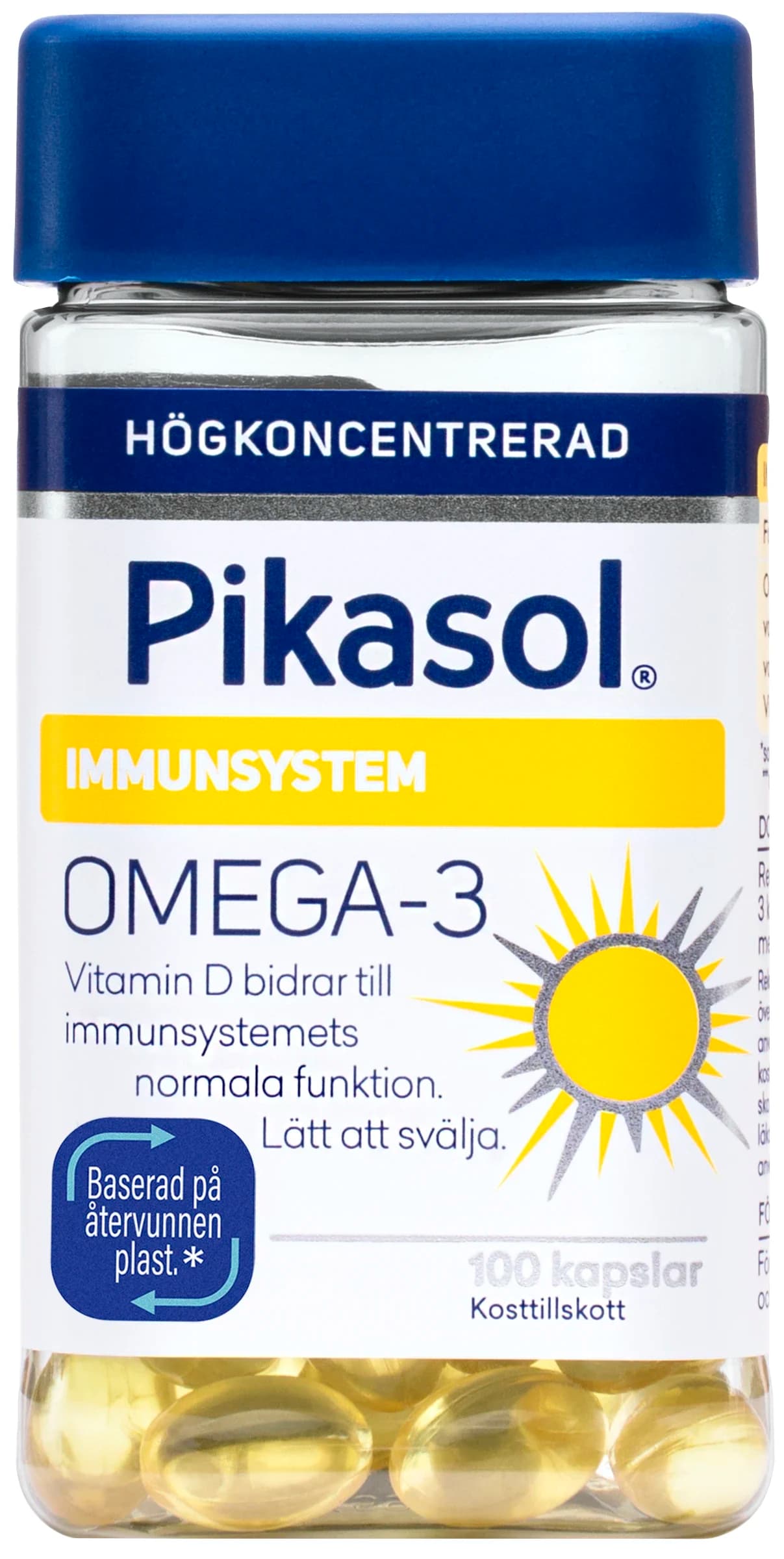 Pikasol Immunsystem Kapsel 100st från Pikasol – köp hos Apotek Hjärtat