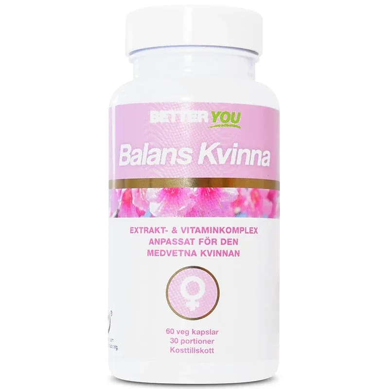 Better You Balans Kvinna 60 kapslar från Better You – köp hos Apotek Hjärtat